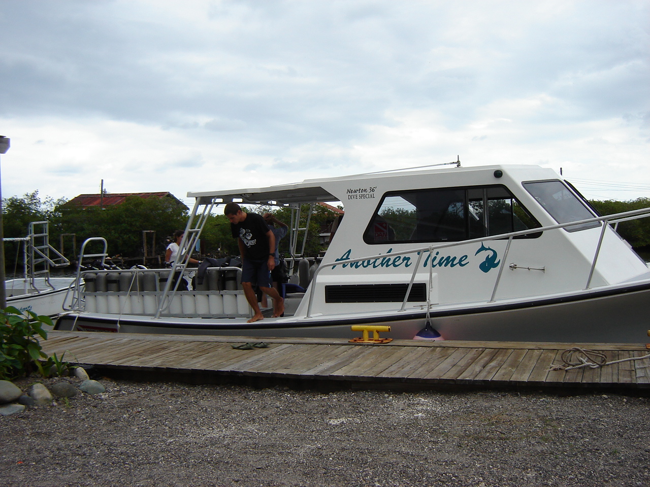 Utila Watersports Boat