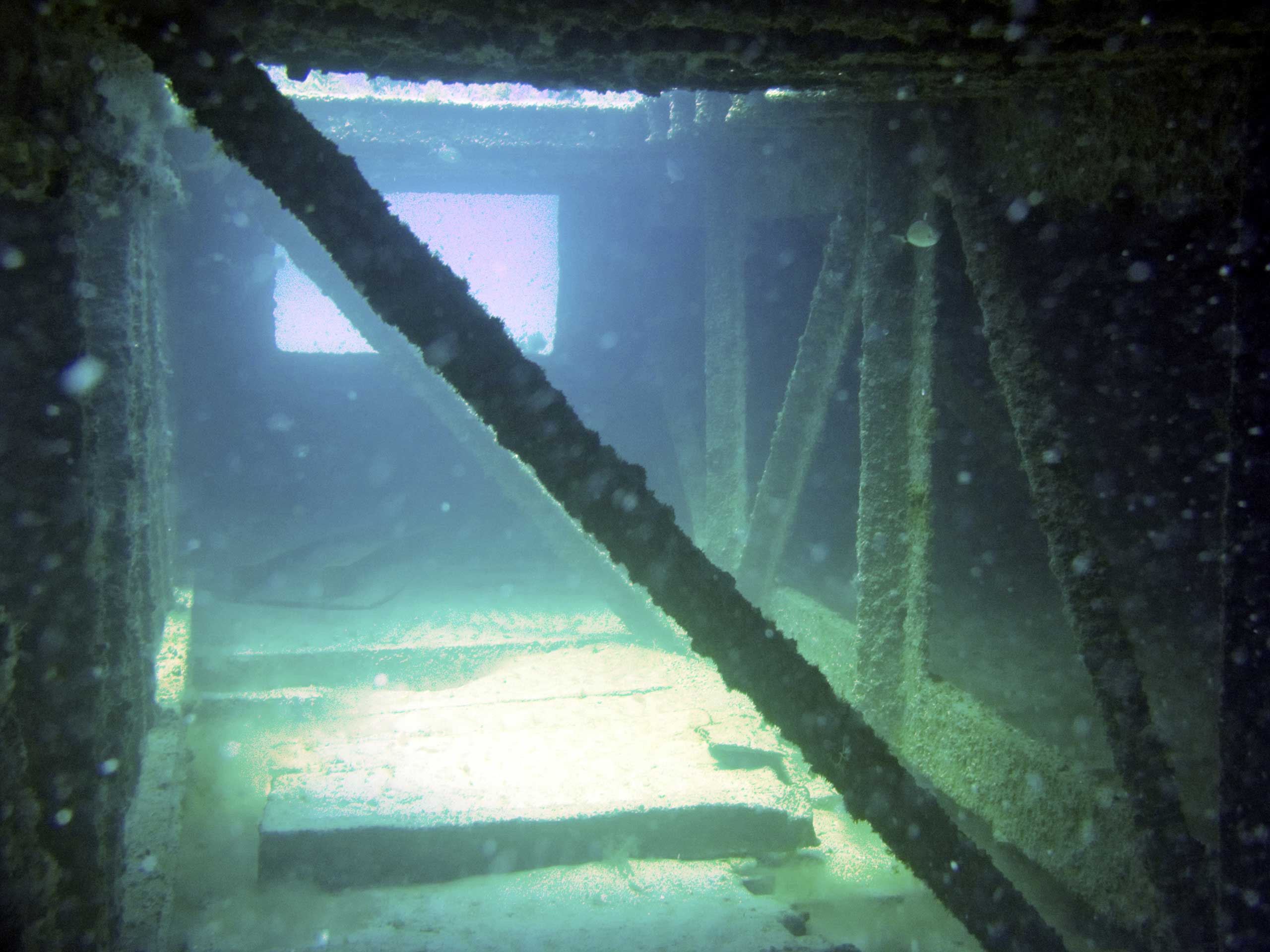 Veterans reef, Pinellas county Florida, Barges 4/2006