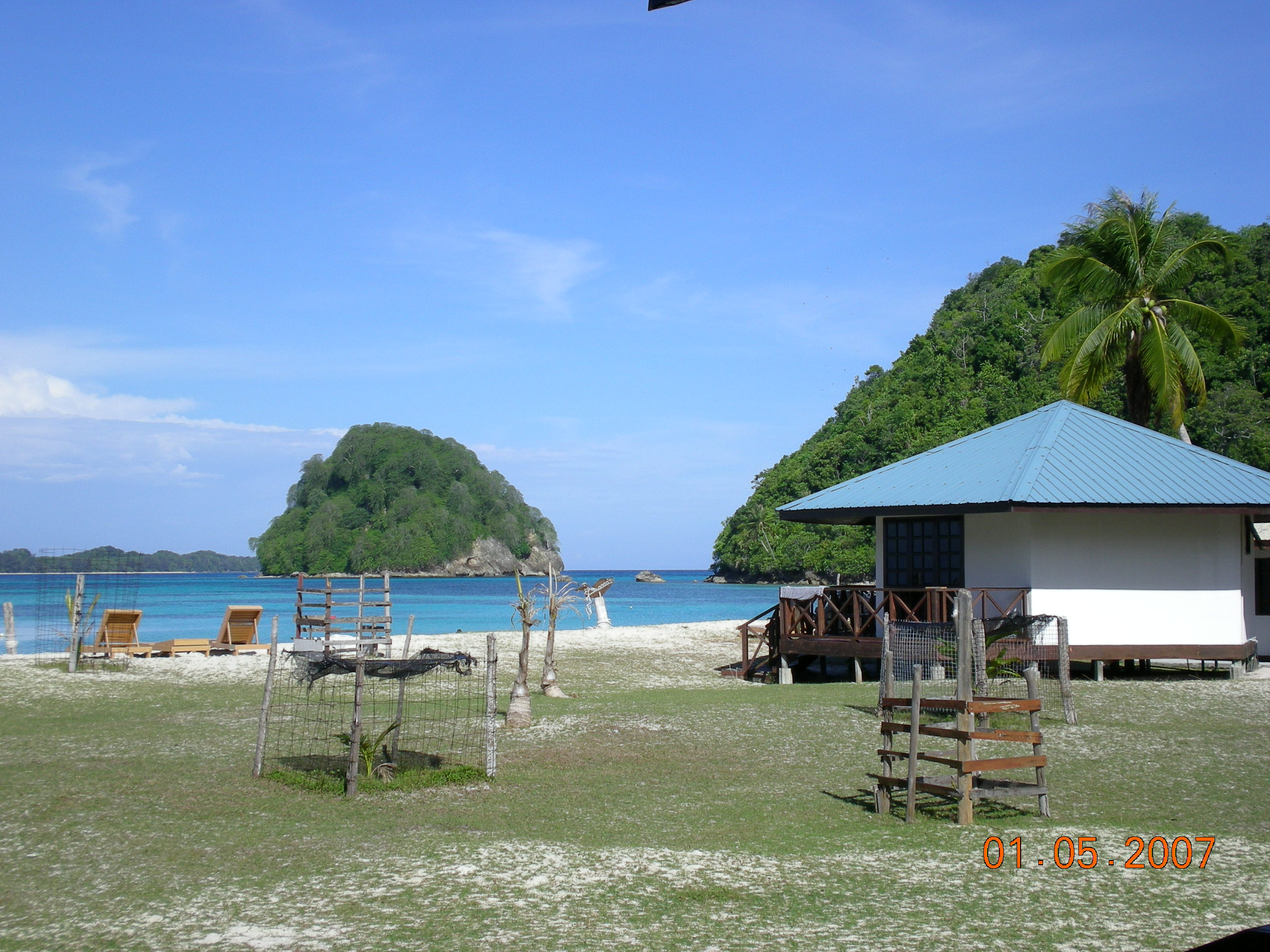 View from Bornsea Mantanani Island Reosrt