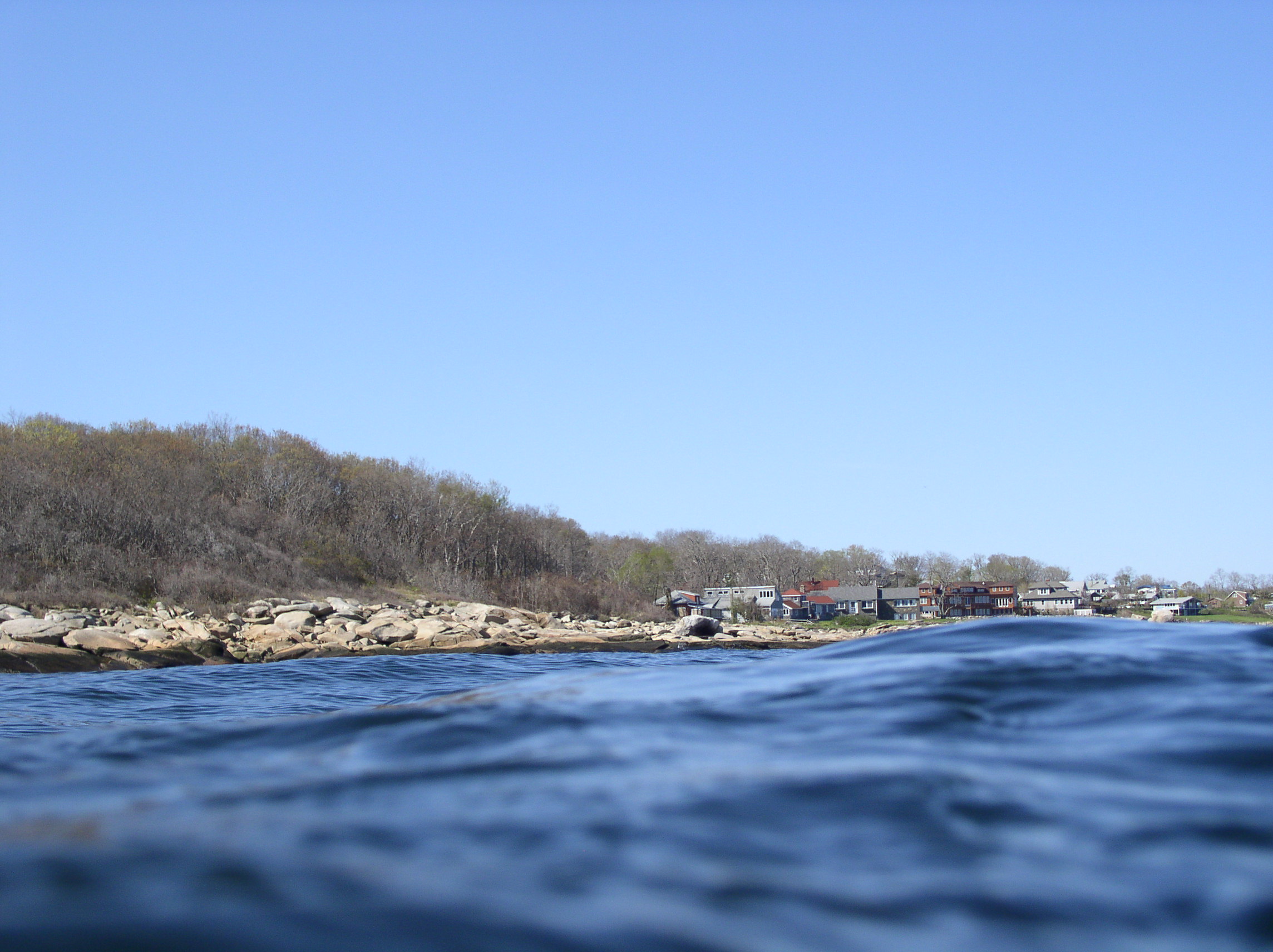 View of the shore