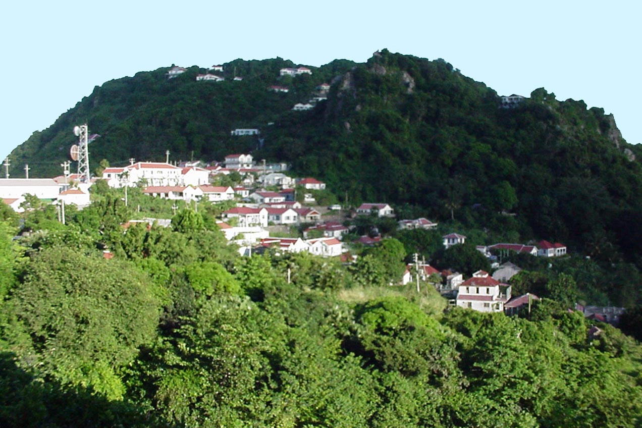 View of Windwardside