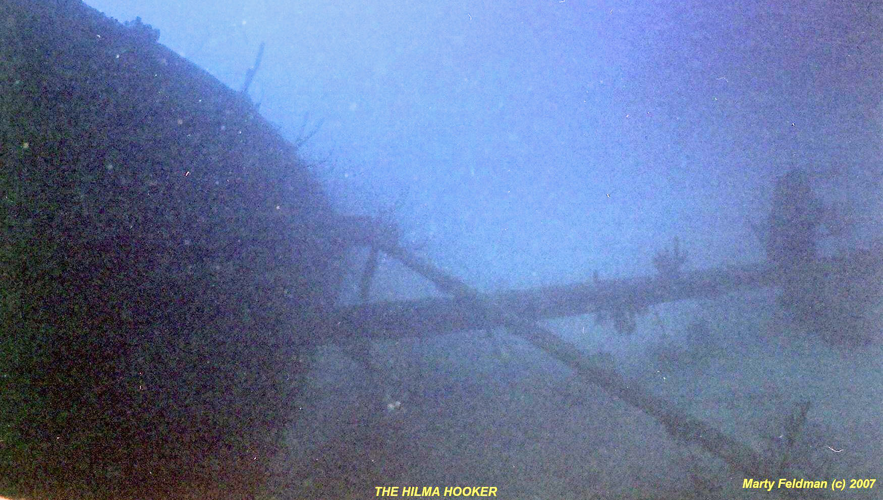 WRECK OF THE HILMA HOOKER--BONAIRE 2007