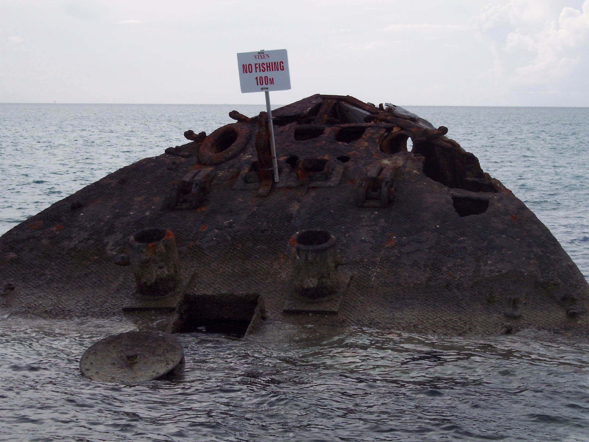 Wreck of the Vixen - Off Coast of Bermuda