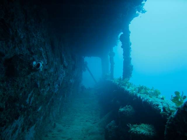 Wrecks of Kwajalein Asakaze Maru