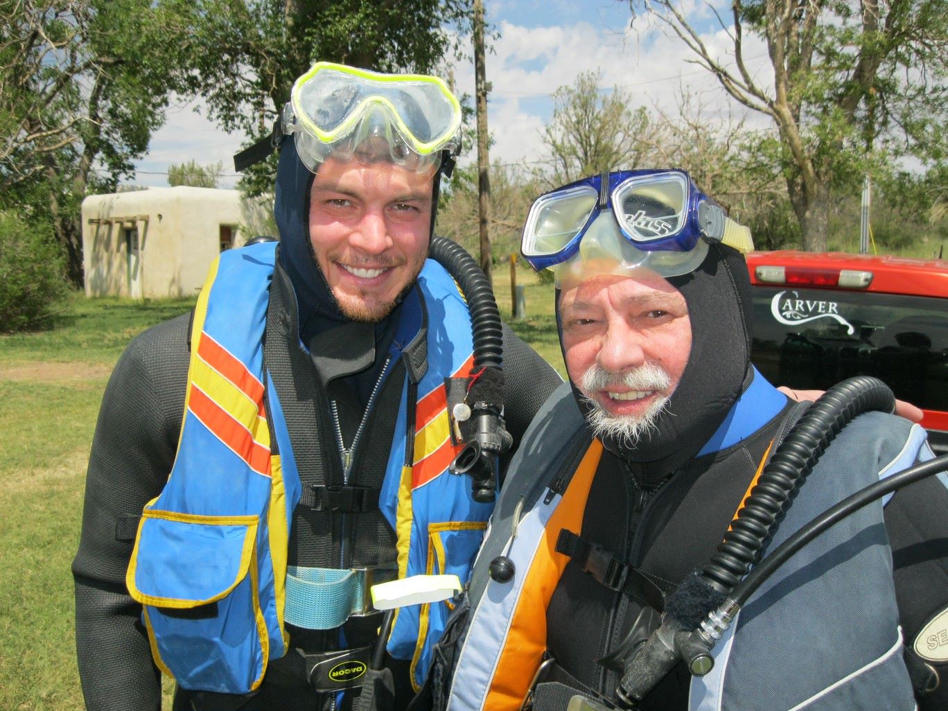 Zoran at the Blue Hole